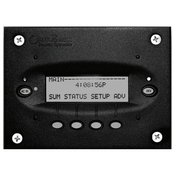 Outback Flexware Communications Controller, Black Flush Mount Case, MATE2