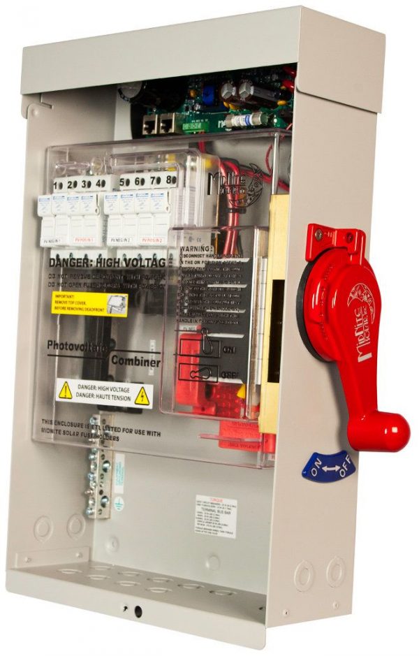 MidNite Solar Disconnecting Combiner For Dual Channel Transformerless Inverters,90° C Connection - Image 2