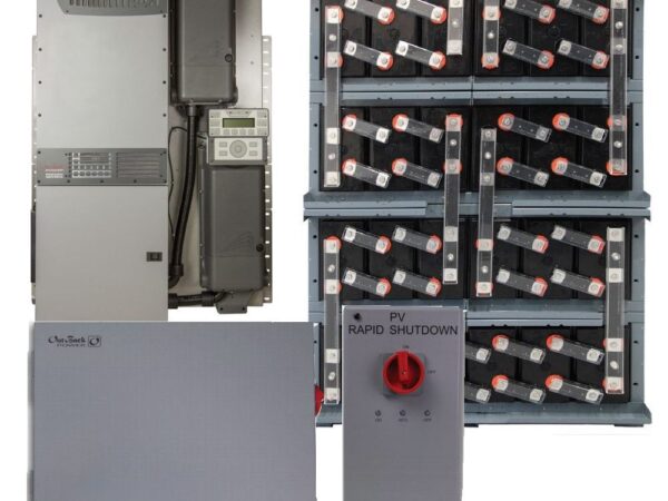 OutBack Power SE-860XLC-300AFCI SystemEdge Package,Two FWPV6-FH600 combiner boxers
